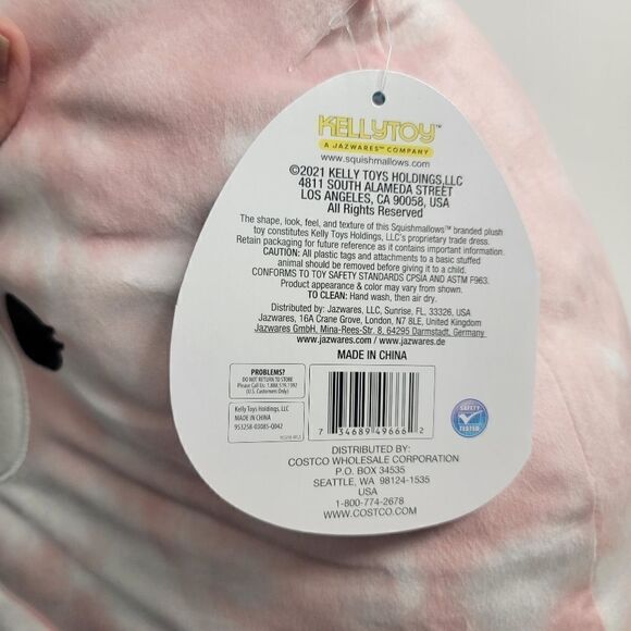 Squishmallow Kellytoy Plush 16" Liel The Pig Unicorn Stuffed Animal Plush Toy - Picture 7 of 7